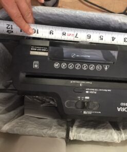 Aurora AU800SD Professional Strip Cut Paper Shredder/CD/Credit Card Shredder Without Wastebasket, 8-Sheet Strip-Cut No Basket, Black 8-sheet StripCut w/o basket 32 81q2b16USkL