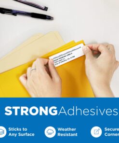 Aegis - Compatible Direct Thermal Labels Replacement for DYMO 30252 (1-1/8" X 3-1/2") Address & Barcode - Use with Labelwriter 450, 450 Turbo, 4XL Printers (12 Rolls) 12 Pack 14 81q2hxDrnVL