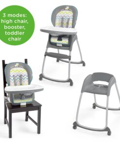 Alternative view of Ingenuity Trio 3-in-1 High Chair - Ridgedale - High Chair, Toddler Chair, and Booster