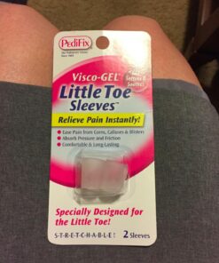 PediFix Visco-gel Little Toe Sleeves, 2 Count 13 81q2wlA7wL