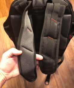 Samsonite Tectonic PFT Laptop Backpack, Black/Red, 17-Inch 32 81q3E216NnL