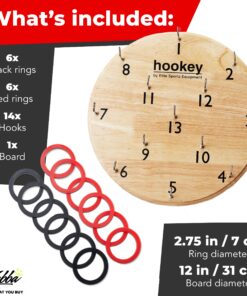 Elite Sportz Ring Toss Game - Games for Man Caves, Apartments, and Outdoor Fun - Gift for Adults and Kids - Indoor & Outdoor Games for Family and Friends - Dorm Games, Party Games, Gifts for Men Classic 23 81q3JQ4rMRL