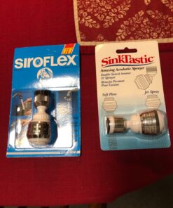 Alternative view of Siroflex New Style Deluxe Double Swivel Sprayer,Chrome & White,One Size