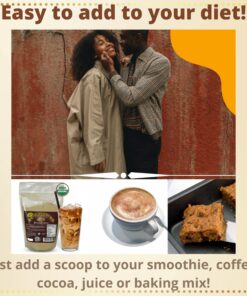 Pure Natural Miracles Premium Organic Gelatinized Maca Root Powder - Boost Energy, Stamina, Immune System - 16 oz - Non-GMO, Gluten-Free, Vegan - Peruvian Superfood Nutty 1 Pound (Pack of 1) 11 81q6DcO001L