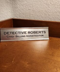 Lasercrafting Personalized Office Name Plate With Optional Wall or Desk Holder - 2x8 - CUSTOMIZE. Choose from a variety of colors and fonts to match your style. Great gift idea. 32 81q6HXk1FbL