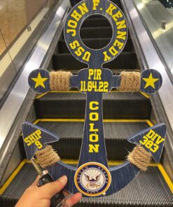 Little Love by NoJo Separates Collection Anchor Shaped Wall Art, Navy 1 Count (Pack of 1) 28 81q93rXPWYL