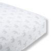 SwaddleDesigns Fitted Crib Sheet/Toddler Sheet, Baby Sleeps Better on Softest Cotton Flannel, Made in USA, Elephant and Pastel Blue Chickies Morning Sky Elephant & Chickies 16 81q9cEiEHL