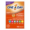One A Day Women’s Petites Multivitamin,Supplement with Vitamin A, C, D, E and Zinc for Immune Health Support, B Vitamins, Biotin, Folate (as folic acid) & more,Tablet, 160 count 160 Count (Pack of 1) 47 81qBhCSlUfL 1