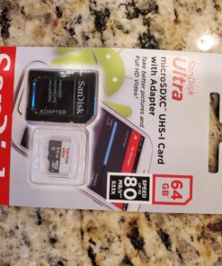 SanDisk Ultra 64 GB Micro SDHC/Micro SDXC UHS-I Card Up to 48MB/s (SDSQUNB-064G-GN3MN) 13 81qCsCi6FML