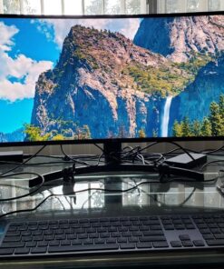 LG 34WN80C-B UltraWide Monitor 34” 21:9 Curved WQHD (3440 x 1440) IPS Display, USB Type-C (60W PD) , sRGB 99% Color Gamut, 3-Side Virtually Borderless Design, Tilt/Height Adjustable Stand - Black Power Delivery : 60W 58 81qDtjK0pSL