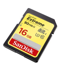 SanDisk 16GB Extreme SDHC UHS-I Memory Card - 90MB/s, C10, U3, V30, 4K UHD, SD Card - SDSDXNE-016G-GNCIN 21 81qEU8M2rbL