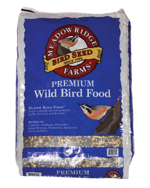 Meadow Ridge Farms Premium Wild Bird Seed Mix, 17-Pound Bag 17 Pound (Pack of 1)