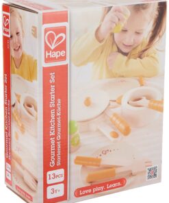 Hape Gourmet Play Kitchen Starter Accessories Wooden Play Set , White 11 81qI58ahLuL