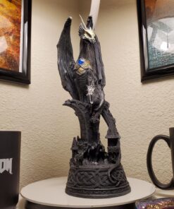 George S. Chen Imports SS-G-71223 Dragon with Lighting LED Crystal Ball Collectible Figurine Statue Model 28 81qJ1uZtKjL