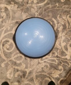 Bosu Home Gym Equipment The Original Balance Trainer 26 Inch Diameter Light Blue/Black 37 81qJ8Q60dcL