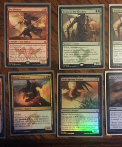 Magic: the Gathering: Dragons of Tarkir Fat Pack (Factory Sealed Includes 9 Booster Packs & More) 20 81qKUQ0yzqL