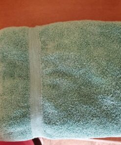 Hawmam Linen Teal Turquoise Bath Towels 4-Pack - 27x54 Soft and Absorbent, Premium Quality Perfect for Daily Use 100% Cotton Towel 600 GSM 27 in X 54 in Towel Green Water 15 81qKwqfShFL