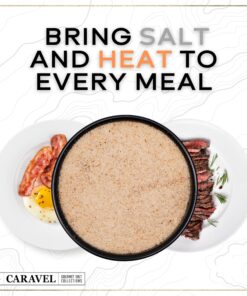 Alternative view of Gourmet Habanero Sea Salt - All Natural Sea Salt Infused With Habanero Pepper - Spice Up Any Food Or Cocktail - No Gluten, No MSG, Non-GMO - Cooking and Finishing Salt - 4 oz. Stackable Jar