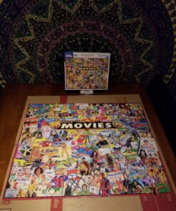 White Mountain Puzzles The Movies - 1000 Piece Jigsaw Puzzle 31 81qNup4P8AL