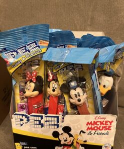 PEZ Disney Mickey, Assorted Candy Dispensers 0.58-Ounce (Pack of 12) 17 81qO4a7 TdL