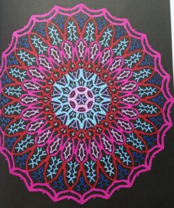 Glowing Mandalas: Coloring Book for Adults Paperback 85 81qPBH9RsZL