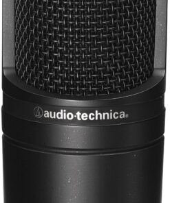 Audio-Technica AT2020 Condenser Studio Microphone Bundle with Studio Stand, Pop Filter and XLR Cable (4 Items) 9 81qPGfII bL