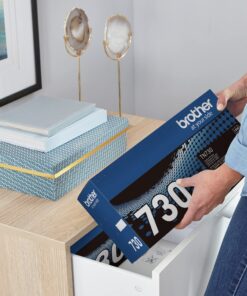 Brother Genuine Standard Yield Toner Cartridge, TN730, Replacement Black Toner, Page Yield Up To 1,200 Pages, Amazon Dash Replenishment Cartridge 13 81qPJzUfYL