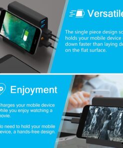 Key Power Quick Charge 3.0 Wall Charger, 60W 6-Port USB Fast Charger Desktop Charging Station for iPhone/PRO MAX/XS Max/XR/X/8/7/Plus, iPad Pro/Air 2/Mini, Galaxy S10/S9/S8/S7/Plus HTC and More 38 81qPblBLM3L