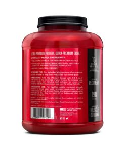 BSN SYNTHA-6 Whey Protein Powder with Micellar Casein, Milk Protein Isolate, Chocolate Milkshake, 48 Servings (Packaging May Vary) 5 Pound (Pack of 1) 27 81qQ008Jd8L