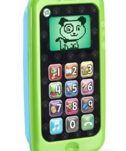 Alternative view of LeapFrog Chat and Count Smart Phone, Scout, Green