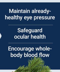 Life Extension Eye Pressure Support with Mirtogenol - Eye Health Supplement for Healthy Eye Pressure - with French maritime pine bark – Gluten-free, vegetarian, non-GMO - 30 capsules 13 81qRuV6qML