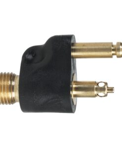 Moeller 033400-10 Johnson/Evinrude Male Fuel Tank Connector - 1/4" NPT, multicoloured Johnson/Evinrude, 1/4", Male