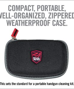 Real Avid Handgun Cleaning Kit: All in One 13 Piece Pistol Cleaning Kit With Cleaning Rod, Bore Brushes, Gun Cleaning Jags & Gun Cleaning Patches For .22 .357 9MM .38 .40 .44 & .45 Caliber Handguns 36 81qUIdHvklS 1