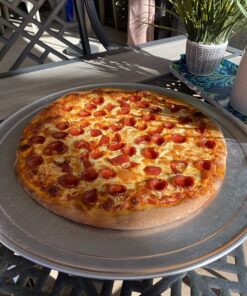 Pizza Stone - Baking Stone. SOLIDO Rectangular 14"x16" - Perfect for Oven, BBQ and Grill 52 81qVUhU9rOL