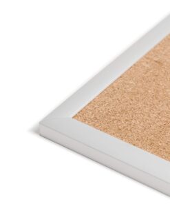 U Brands Cork Bulletin Board, 35 x 35 Inches, Silver Aluminum Frame (2877U00-01) 35'' x 35'' 8 81qXMCB4zL