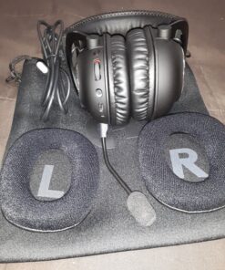 Logitech G PRO X Wireless Lightspeed Gaming Headset with Blue VO!CE Mic Filter Tech, 50 mm PRO-G Drivers, and DTS Headphone:X 2.0 Surround Sound Black Generation 1 57 81qXNXbABvL