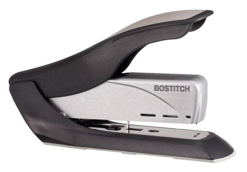 Bostitch Office inHANCE Heavy Duty Stapler, 65-Sheet Capacity, Black/Silver 65 Sheets