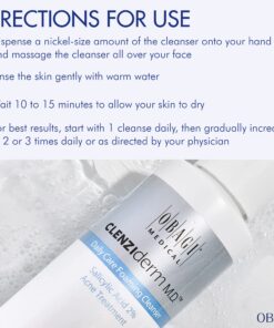 Obagi CLENZIderm M.D. Daily Care Foaming Acne Face Wash 4 Fl Oz (Pack of 1) 20 81qYzbqnXvL