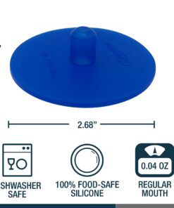 Masontops Pickle Pipes - Airlock Fermentation Lids - Fermentation Kit for Small Mouth Mason Jar Sauerkraut & Pickle Kit - Fermentation Jar Not Included Small Mouth 4PK 17 81qZPrmqkxL