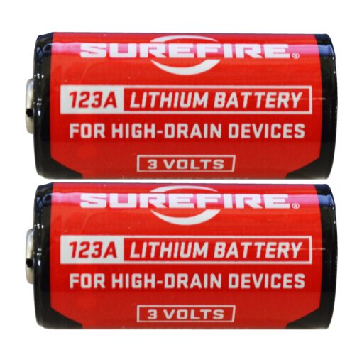 SureFire SF2-CB 123A Lithium 3V Batteries (2-Pack) 2-Pack