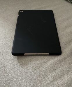 JETech Case for iPad Air 2 (2nd Generation), Smart Cover Auto Wake/Sleep (Black) Black 41 81qbL4 5EXL