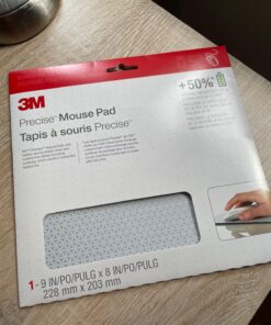 3M Precise Mouse Pad Enhances the Precision of Optical Mice at Fast Speed, 9 in x 8 in (MP114-BSD1) 36 81qbMGyDs1L