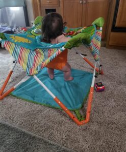Summer Infant-Pop 'N Jump Portable Baby Activity Center - Lightweight Baby Jumper with Toys and Canopy for Indoor and Outdoor Use Outdoor Animals 49 81qdd1hYqeL