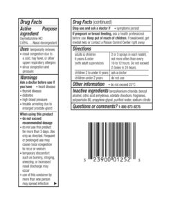 Vicks Sinex SEVERE, Nasal Spray, Original Sinus Decongestant for Fast Relief of Cold & Allergy Congestion, Sinus Pressure Relief, 0.5 Fl. Oz (Pack of 4) 14 81qe u89TbL