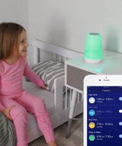 Hatch Rest Baby Sound Machine, Night Light | 1st Gen | Sleep Trainer, Time-to-Rise Alarm Clock, White Noise Soother for Nursery, Toddler & Kids Bedroom (Bluetooth only) Bluetooth 25 81qeZdU9M1L