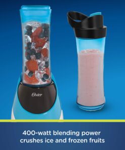 Oster BLSTPB-WBL My Blend 250-Watt Blender with Travel Sport Bottle, Light Powder Blue 31 81qevmdsRnL