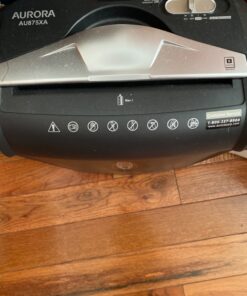 Aurora AU875XA Paper and Credit Card Shredder with 3.7-Gallon Wastebasket, 8-Sheet Cross-Cut with Basket 8-Sheet Crosscut 33 81qgeKXiHvL