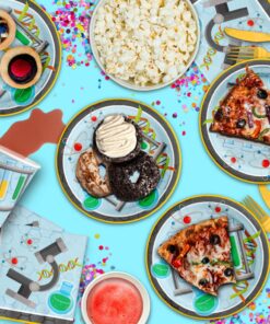 Super Science Birthday Party Supplies Set Plates Napkins Cups Tableware Kit for 16 9 81qhaXfP HL