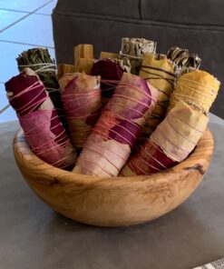 MAMA WUNDERBAR Sage Bundles* White Sage and Palo Santo * Handmade Smudge Kit * Floral Sage Sticks 35 81qhjx9oiPL