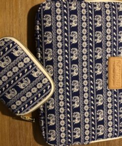Kayond KY-23 Canvas Fabric Sleeve for 11-11.6 Inch Laptops - Elephant Patterns 11.6 31 81qkAajPmL